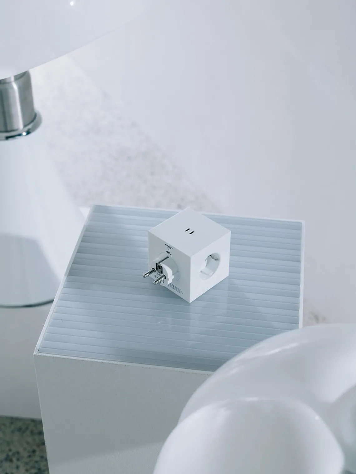 Material De Oficina|Material De Oficina>AVOLT Regleta Square 2 Blanco