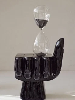 Discount Reloj de arena de vidrio Ball, 90 min. Figuras Decorativas|Jarrones