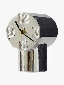 Relojes|Jarrones></noscript>HKLIVING Reloj de cerámica artesanal con cromo Retro