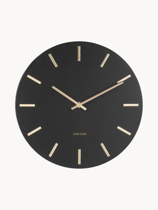 Relojes|Jarrones>Karlsson Reloj de pared Charm Negro
