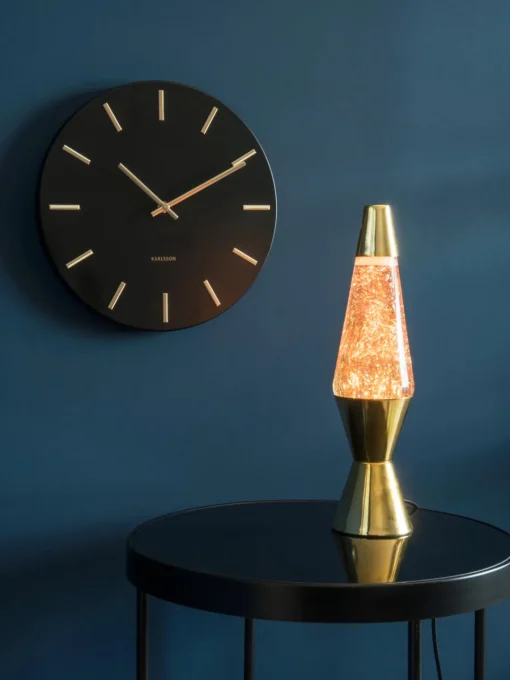 Relojes|Jarrones>Karlsson Reloj de pared Charm Negro