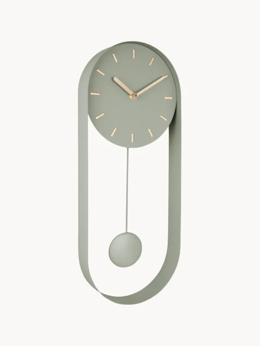 Relojes|Jarrones>Karlsson Reloj de pared Charm Verde salvia