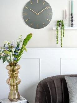 Clearance Reloj de pared grande Charm Relojes|Jarrones