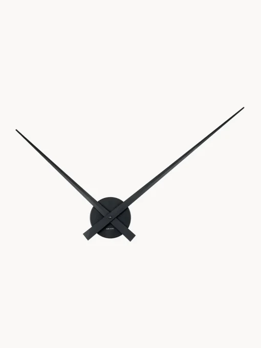 Jarrones|Decoración De Pared>Karlsson Reloj de pared Little Big Time Negro