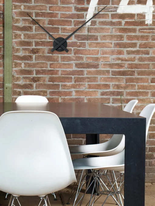 Jarrones|Decoración De Pared>Karlsson Reloj de pared Little Big Time Negro