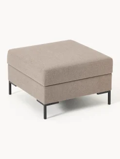 Best Reposapiés puf con espacio de almacenamiento Luna Reposapiés|Sofás