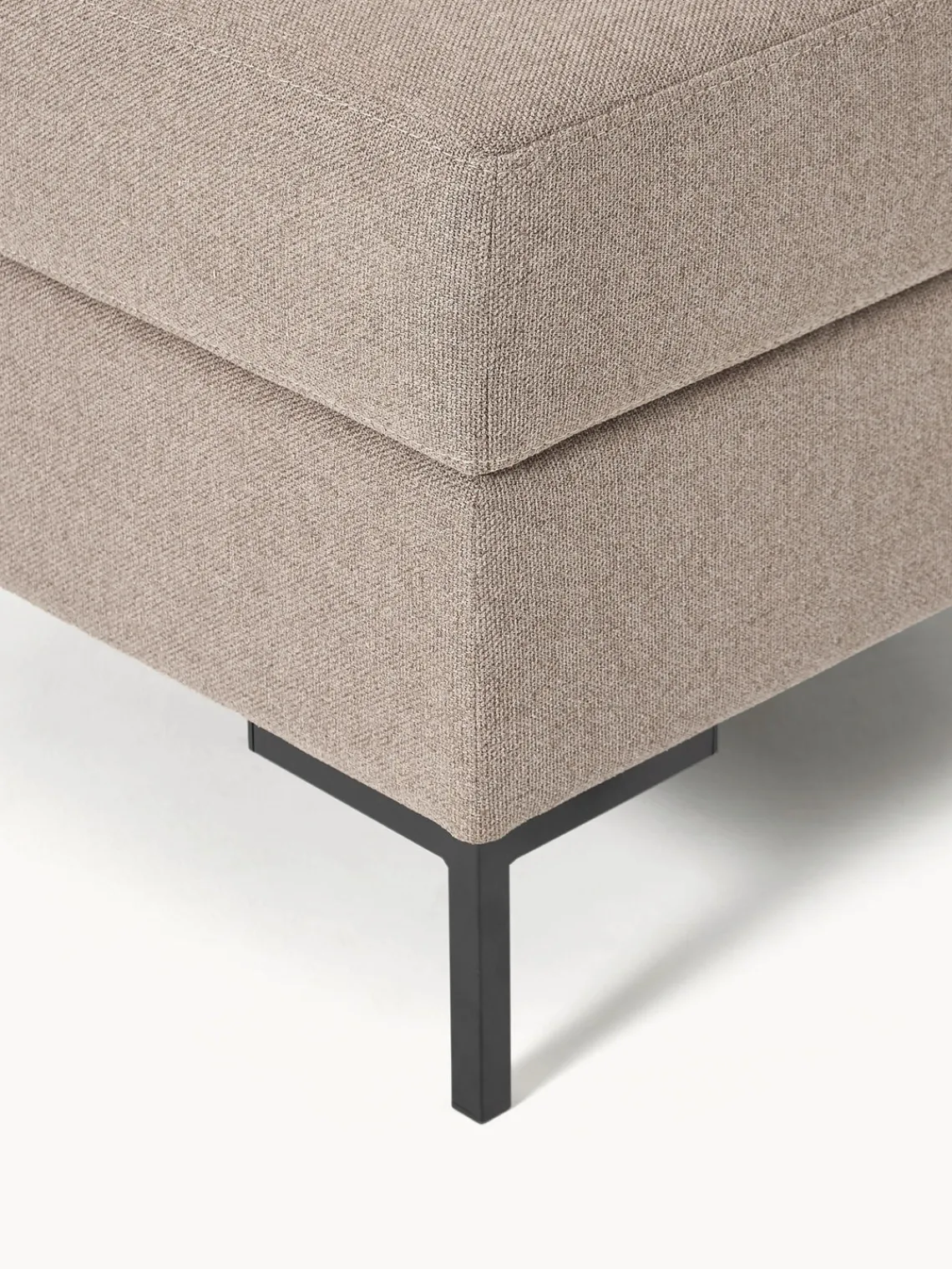 Best Reposapiés puf con espacio de almacenamiento Luna Reposapiés|Sofás