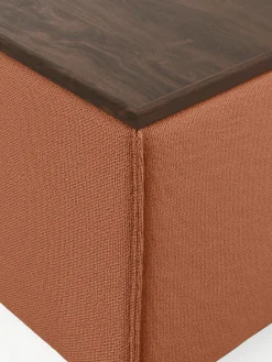 Reposapiés|Sofás></noscript>Westwing Collection Reposapiés puf con espacio de almacenamiento Lennon