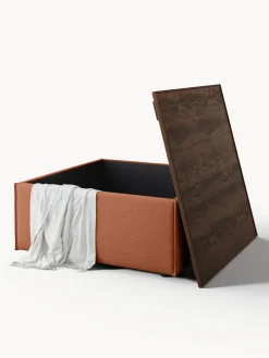 Reposapiés|Sofás></noscript>Westwing Collection Reposapiés puf con espacio de almacenamiento Lennon