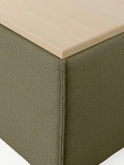 Hot Reposapiés puf con espacio de almacenamiento Lennon Reposapiés|Sofás