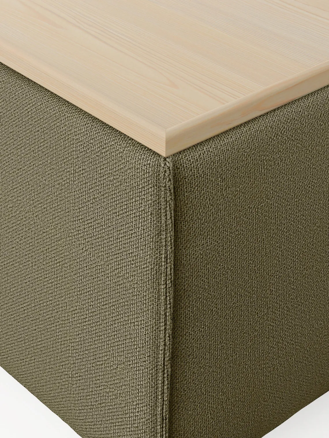 Hot Reposapiés puf con espacio de almacenamiento Lennon Reposapiés|Sofás