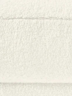 Reposapiés|Sofás></noscript>Westwing Collection Reposapiés puf de borreguillo Fluente Borreguillo blanco Off White