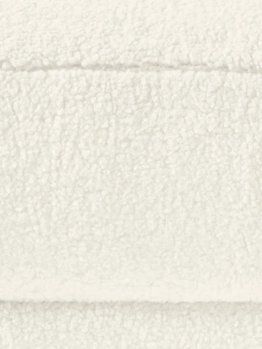 Reposapiés|Sofás>Westwing Collection Reposapiés puf de borreguillo Fluente Borreguillo blanco Off White