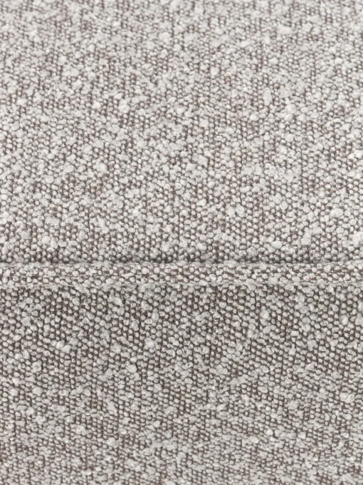 Clearance Reposapiés puf en tejido bouclé Lennon Reposapiés|Sofás