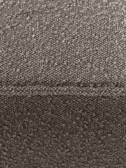 Sale Reposapiés puf en tejido bouclé Lennon Reposapiés|Sofás