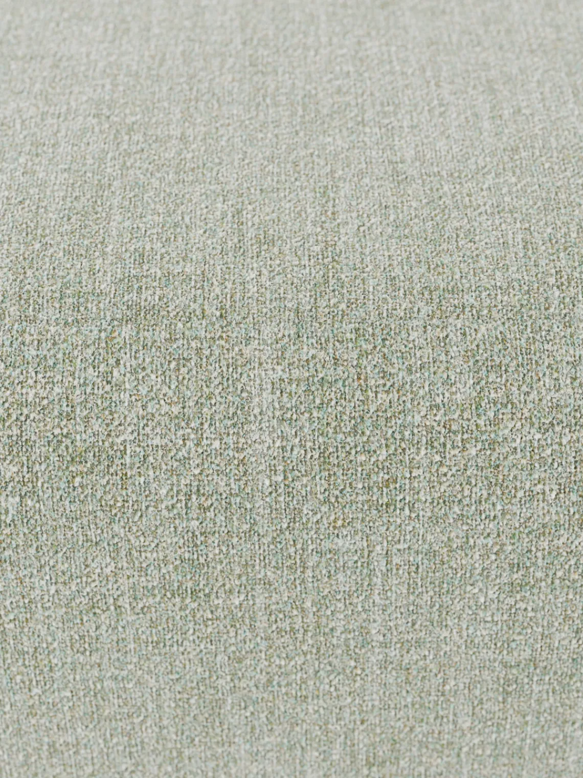 Reposapiés|Sofás>Westwing Collection Reposapiés puf en tejido bouclé Wolke Bouclé verde salvia