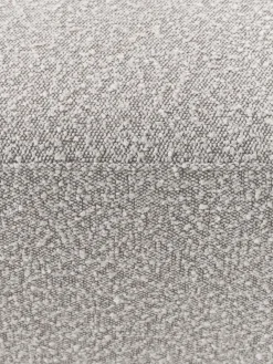 Sofás></noscript>Westwing Collection Reposapiés puf en tejido bouclé Anton Bouclé taupe