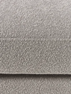 Reposapiés|Sofás></noscript>Westwing Collection Reposapiés puf en tejido bouclé Tribeca Bouclé gris