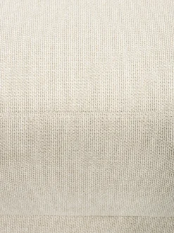 Reposapiés|Sofás></noscript>Westwing Collection Reposapiés puf Fluente Tejido blanco Off White