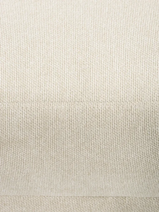 Reposapiés|Sofás>Westwing Collection Reposapiés puf Fluente Tejido blanco Off White