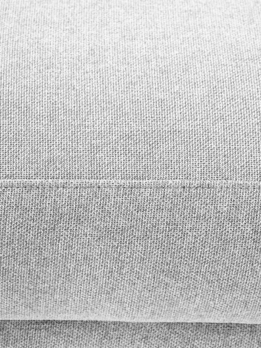 Reposapiés|Sofás>Westwing Collection Reposapiés puf Fluente Tejido gris