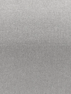 Reposapiés|Sofás></noscript>Westwing Collection Reposapiés puf grande Melva, 116 x 42 cm Tejido gris claro