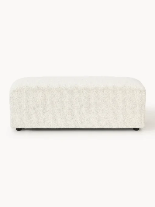 Reposapiés puf grande Melva, 116 x 42 cm Reposapiés|Sofás