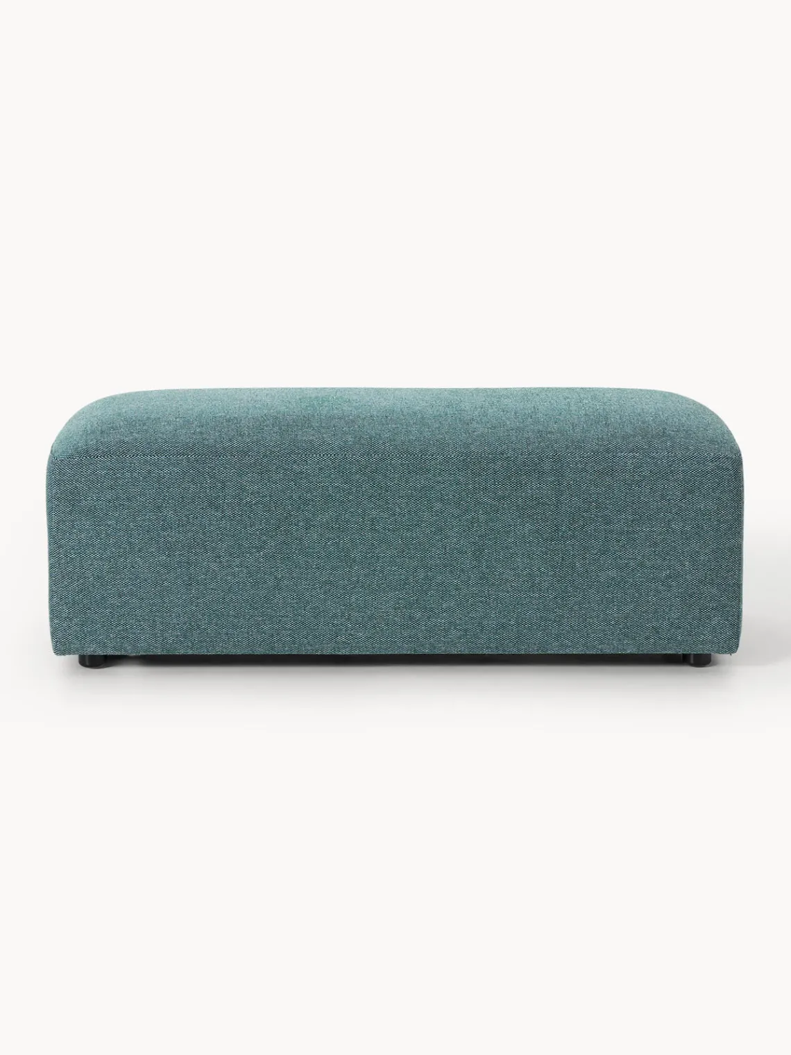 Sale Reposapiés puf grande Melva, 116 x 42 cm Reposapiés|Sofás