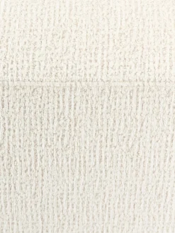 Reposapiés|Sofás></noscript>Westwing Collection Reposapiés puf grande Melva, 116 x 72 cm Chenilla blanco Off White