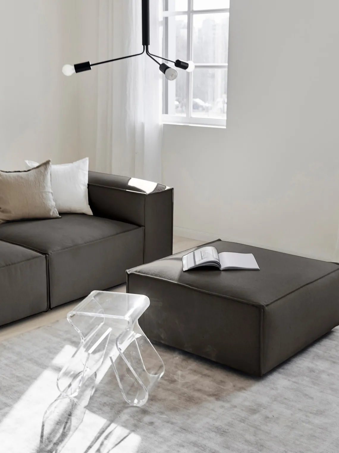 New Reposapiés puf Lennon Reposapiés|Sofás