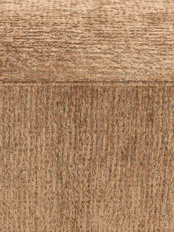 Reposapiés|Sofás></noscript>Westwing Collection Reposapiés puf Melva, 99 x 42 cm Chenilla marrón