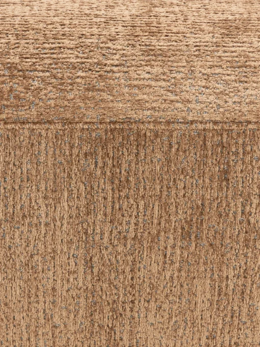 Reposapiés|Sofás>Westwing Collection Reposapiés puf Melva, 99 x 42 cm Chenilla marrón