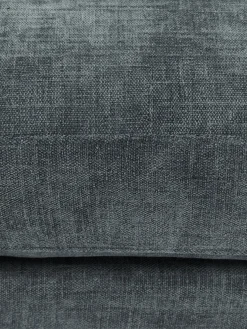 Reposapiés|Sofás></noscript>Westwing Collection Reposapiés puf Tribeca Chenilla gris azulado