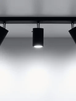 Plafones|Lámparas De Techo></noscript> Riel Etna Negro