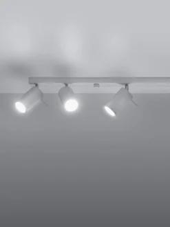 Plafones|Lámparas De Techo></noscript> Riel grande Etna Blanco