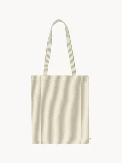 Decoración Infantil|Ropa De Cama Infantil></noscript>Konges Slojd Ropa de cama infantil de algodón ecológico Tea Stripe, tamaños diferentes Blanco Off White, verde oliva