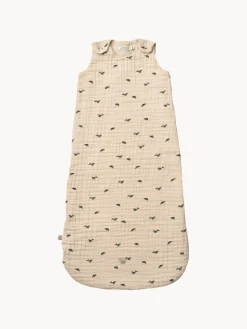 Nidos De Colecho Y Sacos Para Dormir|Nidos De Colecho Y Sacos Para Dormir>Liewood Saco de dormir para bebé de algodón ecológico Flora Blanco Off White, gris