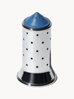 Molinillos De Especias|Molinillos De Especias></noscript>ALESSI Salero Happy Gris azulado, plateado