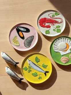 Molinillos De Especias|Molinillos De Especias></noscript>&k Amsterdam Salero y pimentero artesanales de dolomita Sardine, 2 uds.