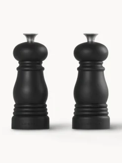 Molinillos De Especias|Molinillos De Especias></noscript>LE CREUSET Salero y pimentero con molinillo de cerámica Creuset, 2 uds. Negro mate, plateado