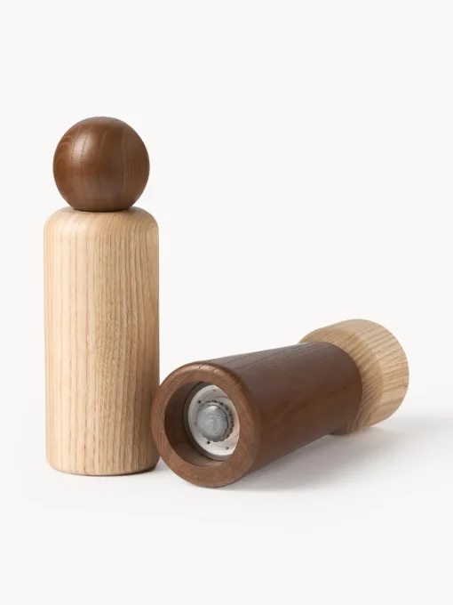 Molinillos De Especias|Molinillos De Especias>Westwing Collection Salero y pimentero de madera de fresno Anis, 2 uds.