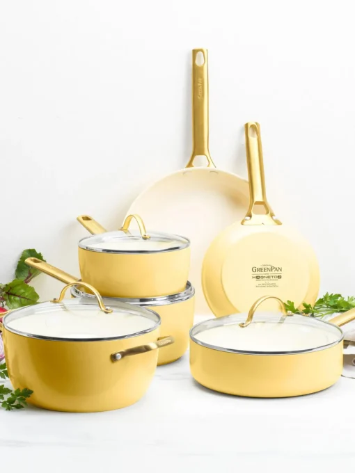 Sartenes|Sartenes>GreenPan Sartenes antiadherentes Padova, 2 uds. Amarillo sol