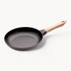 Sartenes|Sartenes>Staub Sartén de hierro fundido con mango de madera Wood