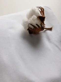 Decoración Infantil|Ropa De Cama Infantil></noscript>Sebra Sábana bajera de algodón ecológico Baby Blanco