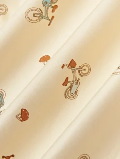 Ropa De Cama Infantil|Decoración Infantil></noscript>Cam Cam Copenhagen Sábana bajera de algodón ecológico Bicycles