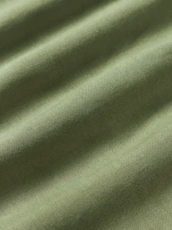 Mantas|Sábanas></noscript>Westwing Collection Sábana encimera de lino lavado Airy Verde oliva