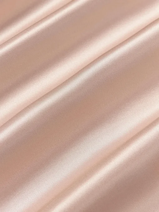 Sábanas|Fundas Nórdicas>Westwing Collection Sábana encimera de satén Sylvie Rosa oscuro