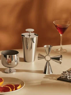 Accesorios De Bar|Vajillas Completas>ALESSI Set coctelera de acero inoxidable Parisienne, 3 pzas.