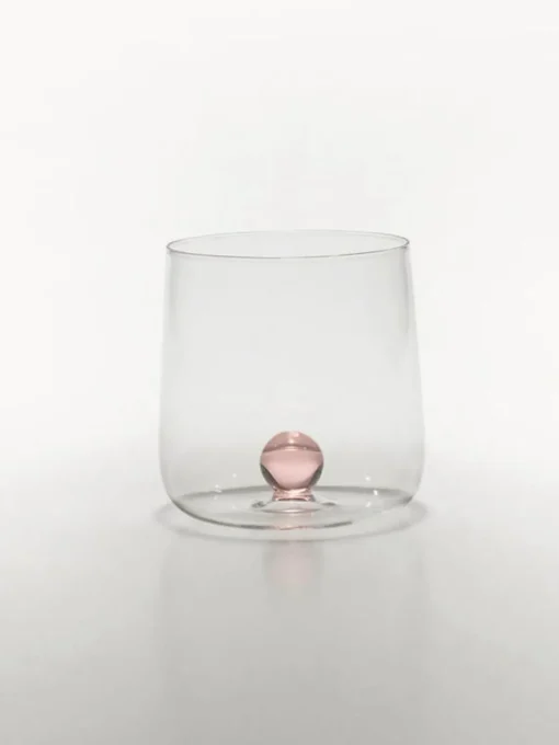 Vasos|Vajillas Completas>Zafferano Set de 6 vasos de agua Bilia Transparente, rosa