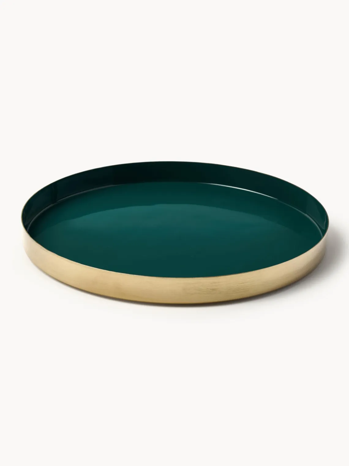 Jarrones|Bandejas Decorativas>Westwing Collection Set de bandejas decorativas Tavi, 3 uds. Rosa, azul petróleo, beige